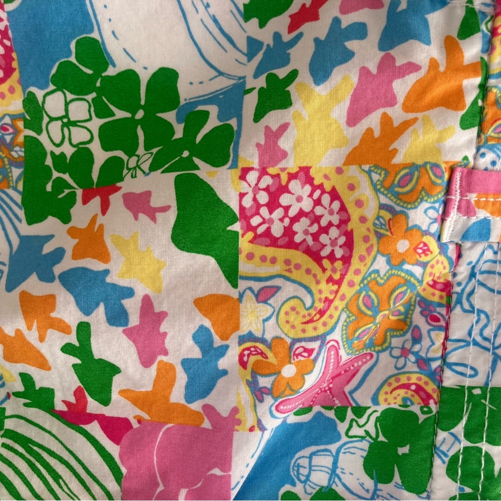 Lilly Pulitzer | Patchwork Pattern Shorts - image 7